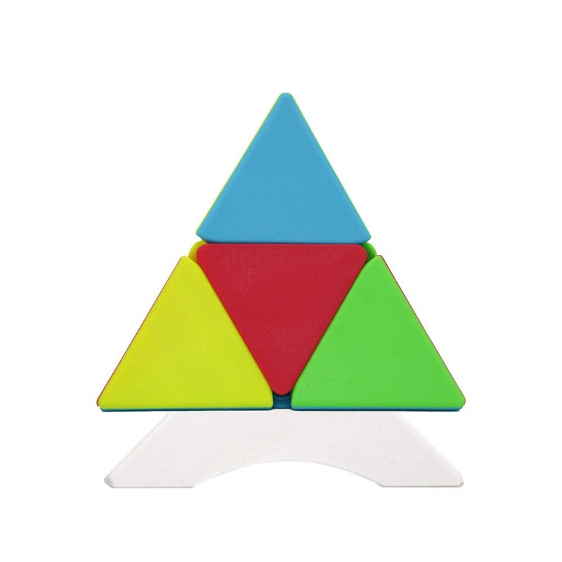 OJIN MO Fang GE Pyraminx 2 Stickerless Cube MoFangGe Pyramid