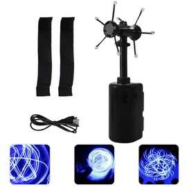 Luminous Rotating Floating Toy Spiral Pill Electric Toy Adjustable Spiral Pill Generator