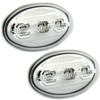 Eagle Eyes LED Side Indicator Set in Chrome
