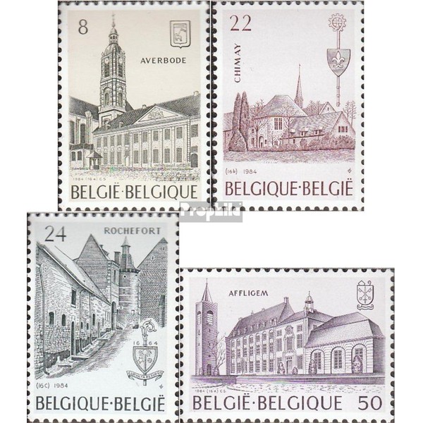 Belgium 2198-2201 (complete.issue.) unmounted mint/never hinged ** MNH 1984 Abbeys