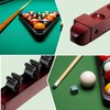 Pool Stick Holder 1 Set Wall Mounted Hardwood Billiard/Pool Cue