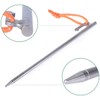 Boundless Voyage 6 pcs/lot Tent Stakes Titanium Alloy Tent Pegs