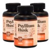 Kit De 3 Psyllium Husk De 120 Cápsulas Momosie |