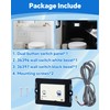 36387 Wall Switch, Tecma RV Toilet Silence Plus with 11.8ft
