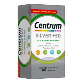Centrum Silver +50 Tabletas, 60 Tabletas