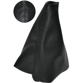 AERZETIX - C58776 - Gear Lever Bag - Gear Stick Gaiter - Compatible with Peugeot 208 I from 2012 to 2019 - Leather Colour: Black - Faux Leather