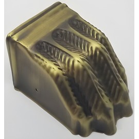 Furniture Knowledge LARGE ANTIQUE BRASS stamped Claw foot toe leg cap piano stool table chair old