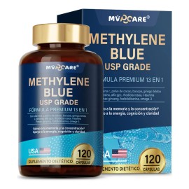 Azul Metileno 120 Capsulas Mvpcare