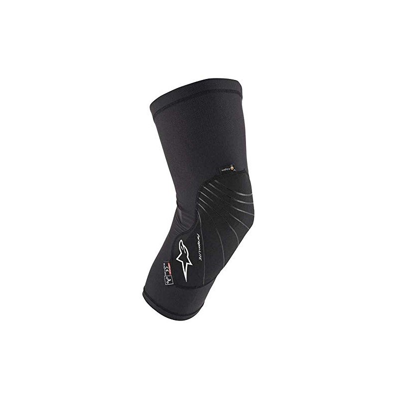 Alpinestars Paragon Lite Knee Protectors (Black, XS)