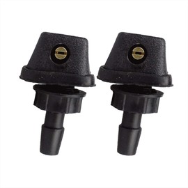 ESNET SN-247-WN Universal Universal Window Washer Nozzle Set of 2 Black Windshield Instruction Manual None Shampoo Car Wash (Single)