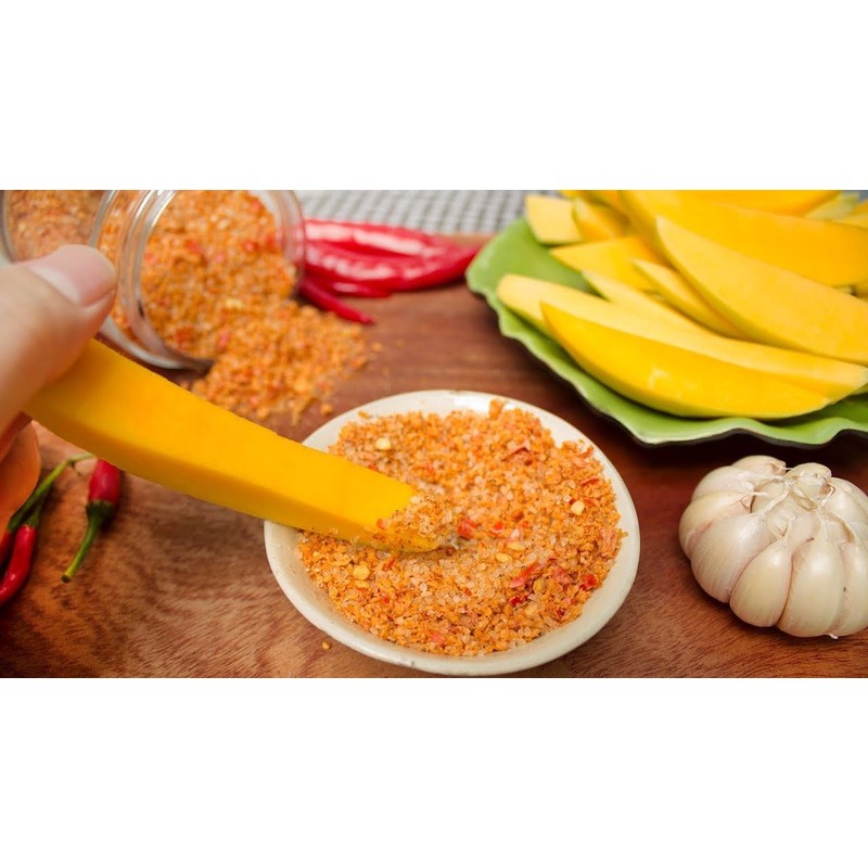 2 Packs - Roasted Shrimp Salt Chili Powder - Muoi