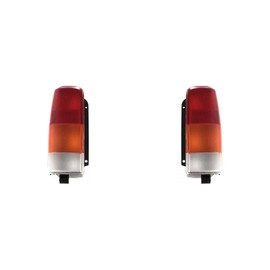 KarParts360 For Jeep Cherokee Tail Light 1997 98 99 00 2001 Driver and Passenger Side Pair For CH2800128, CH2801128 | 4897399AA, 4897398AA