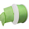 Morex Ribbon Checkmate Ribbon, Lime