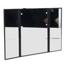 3 Folds Lighted Vanity Makeup Mirror LED Light Table Mirror