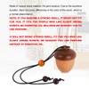 RoyAroma Wooden Acorn Essential Oil Car Diffuser Air Freshener Hang