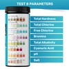 Pool Test Strips 8-in-1, 150 Quick and Accurate Pool and