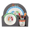Children's Crockery Gift Set Rabbit Ringlet Dingle, 5 Pieces