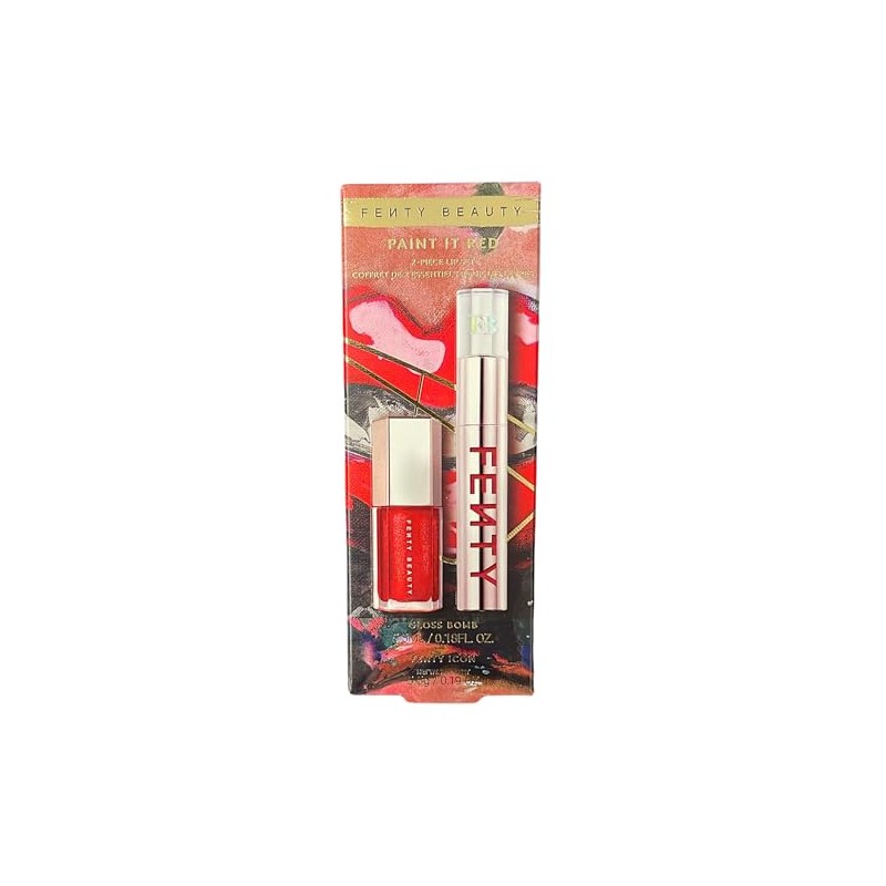 FENTY BEAUTY Paint It Red 2-Piece Lip Kit - Gloss