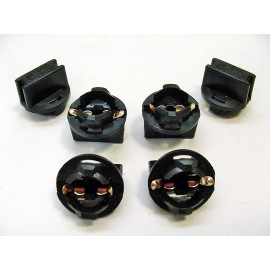 Jurassic Classic Auto Parts 6x Dodge 194 Instrument Panel Cluster Light Bulb Lamp Dashboard Sockets Plug NOS