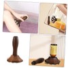 TOVINANNA 2pcs Lipo Roller Lymphatic Massager Wood Massage Brush for