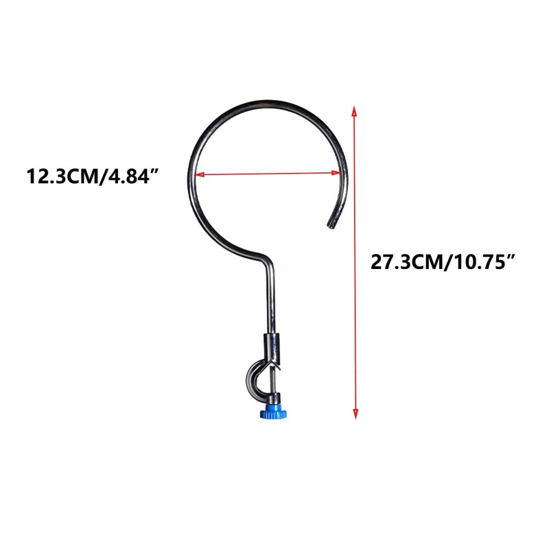 Lab Support Retort Ring Open-loop Straight Rod Support Ring Flask