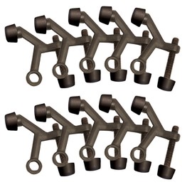 Design House 181800 Standard Hinge Pin Door Stop, 10-Pack, Oil Rubbed Bronze, 10 Count