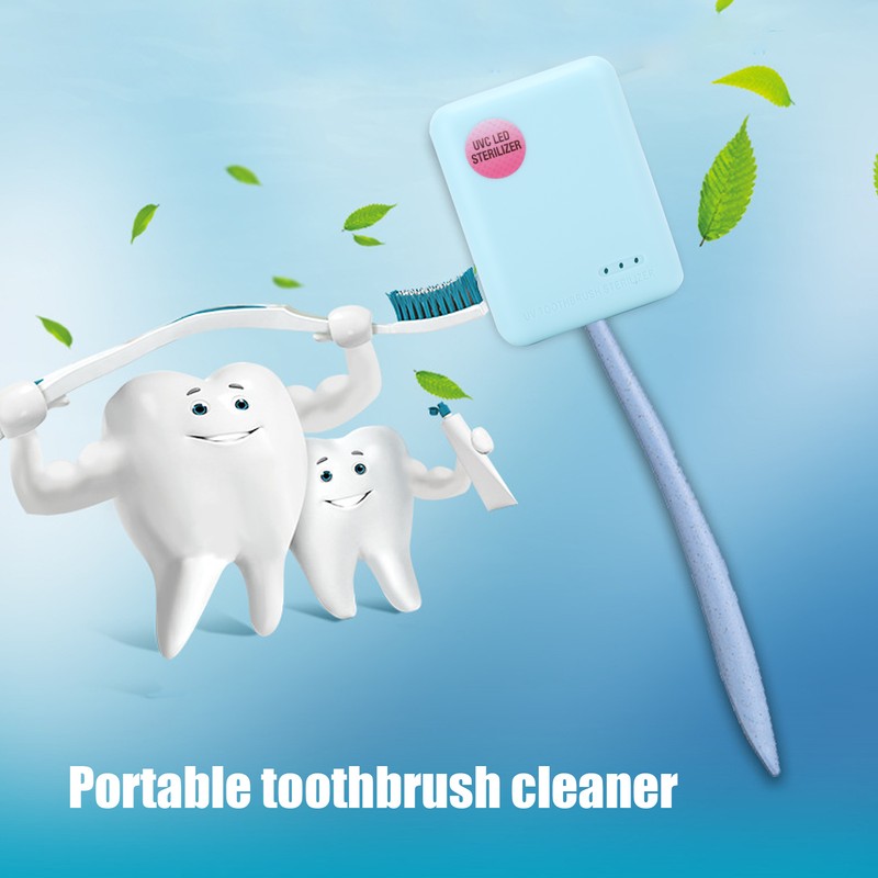 ZL‑18L UV LED Toothbrush Holder Cleaner Wall Mounted Toothbrush Case