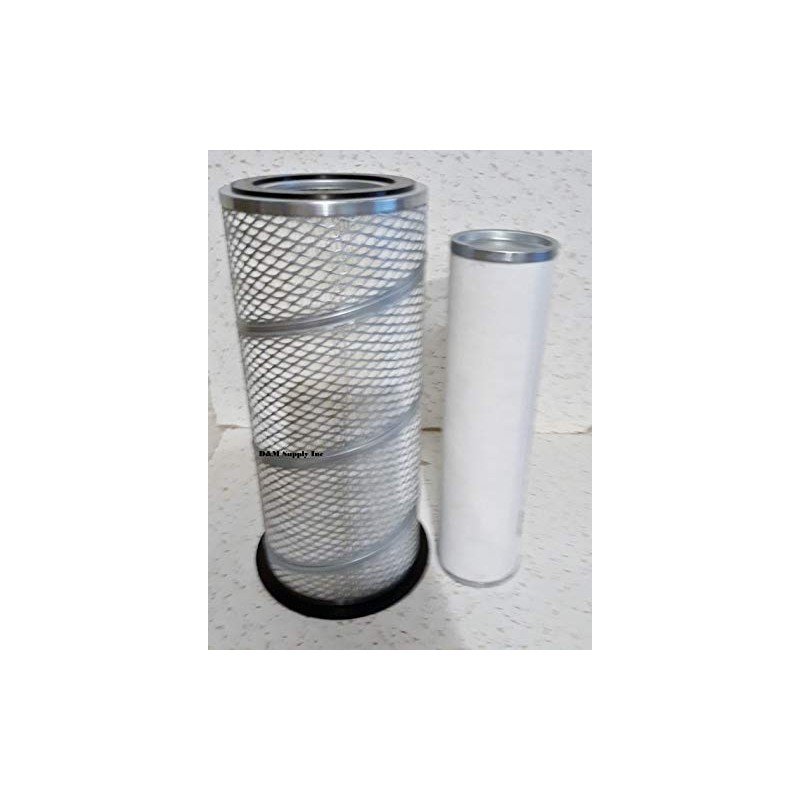 S76516 S65808 Diesel Tractor Inner Outer Air Filter Compatible with