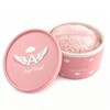 Pink Body Powder Container with 5.5" Large Powder Puff -