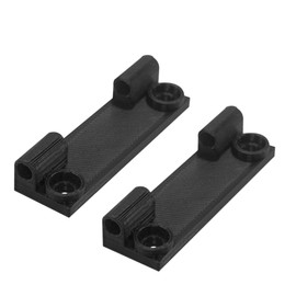 SplashNColor Lower Bottom Latch Hinge Replacement Part Compatible with Milwaukee 0880-20 M18 Vacuum, Black