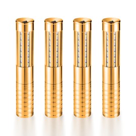 Bottle Strobe Baton Service Lights, LoveNite LED Rechargeable Liquor Bottles Sparkers for Wedding Party Concert Events, Champagne Handheld Light Topper for Bar Nightclub (Golden, 4 Pack)