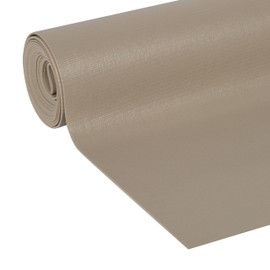 EasyLiner with Clorox Solid Grip Shelf Liner - Easy to Cut & Install for Closet, Pantry, Wire Shelves, Kitchen Cabinets - Non Adhesive Non Slip Shelf Liner - 20" x 6 ft. - 6 Roll Project Pack - Taupe