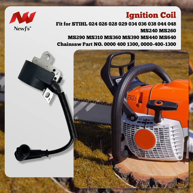 NewJ's Ignition Coil Fit for STIHL 024 026 028 029