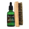 Kit Aceite Bergamota 50 Ml Cepillo Café Militar Tallado A