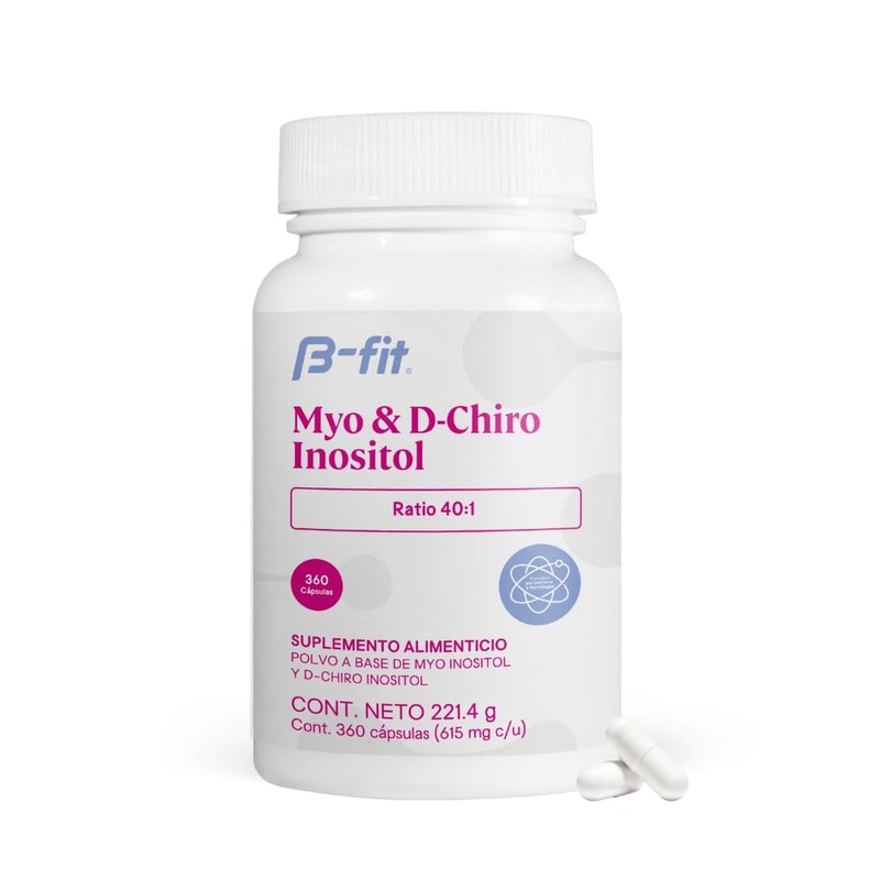 B-FIT Just Inositol - Myo y D-Chiro Inositol 40:1