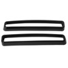 Car Front Grille Trim Bright Black UV Protection Coating Replacement