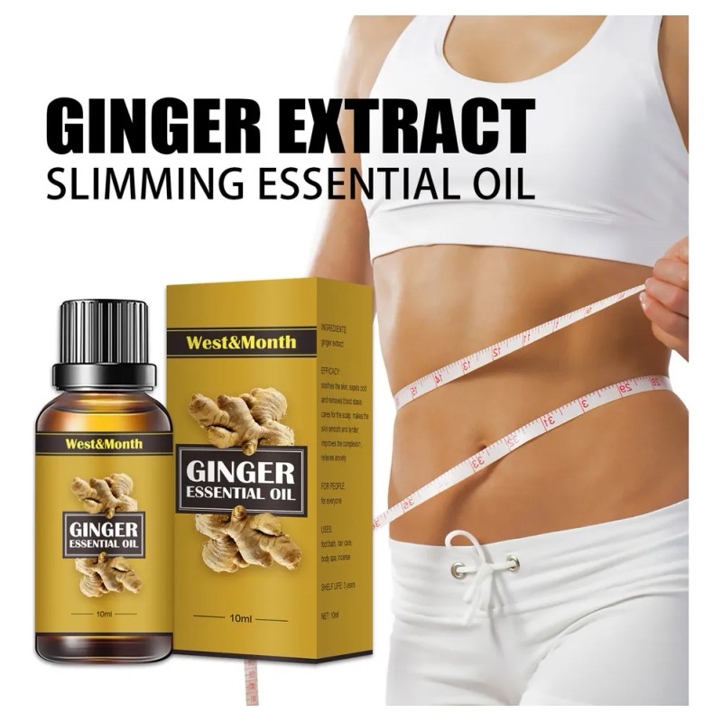 . Aceite De Jengibre For Desintoxicar Y Desintoxicar 10 Ml