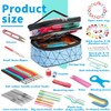 Relland Crochet Hook Set, 105 Pieces, Crochet Set for Beginners,