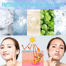 MDP+ Peptide 9 Bio-Sunscreen Stick Pro | Protector solar en barra FPS 50+ | Protección UV ligera, no grasa y de amplio espectro para rostro y cuerpo Mynorcal®