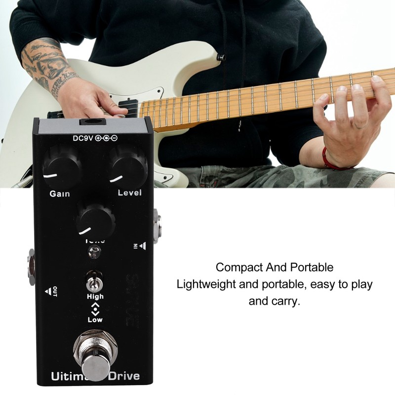 Electric Guitar Effects Pedal Portable Multiple Effects Accurate Chorus Guitar