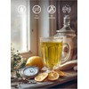 TeeLux Lemon Ginger Decaf Green Tea, Smooth Decaffeinated Green Tea