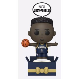 Funko Popsies Zion Williamson Pelicans Vinyl Figure Pop-Up Message *New in Box*