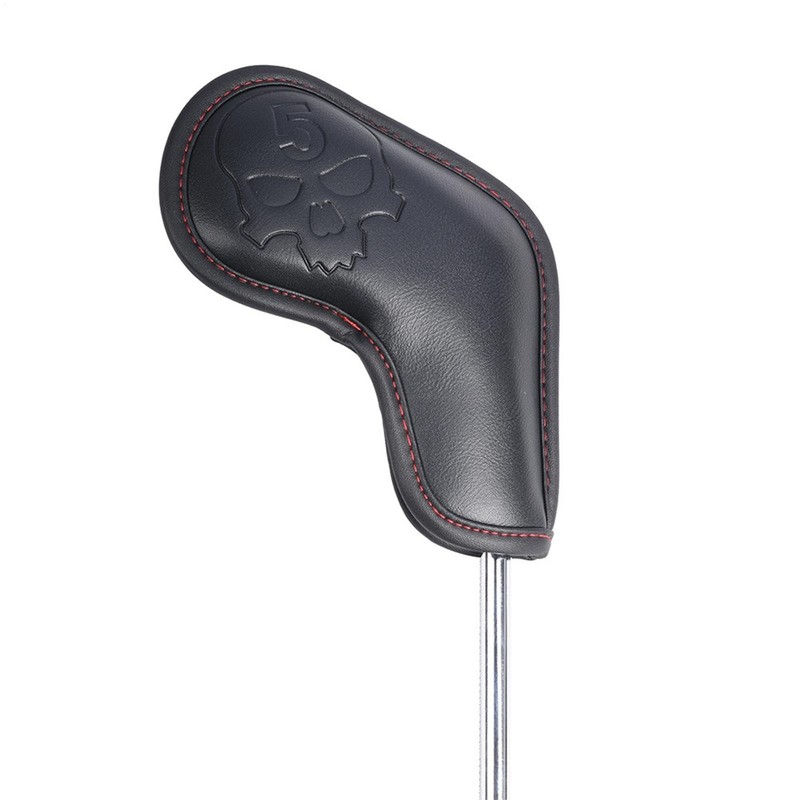 Golf Iron Covers Set, Skull Pattern Protective Covers Golf Iron