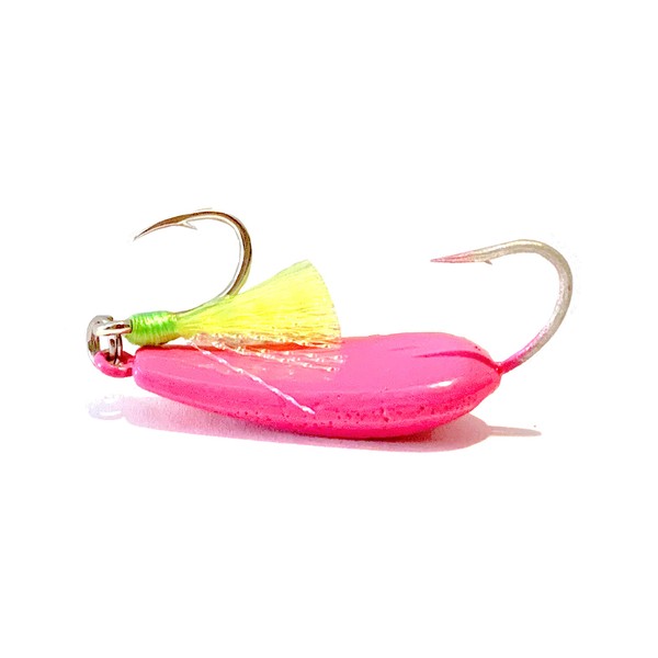 Hunting and Fishing Depot Shrimp Pink Pompano Jigs with Teasers