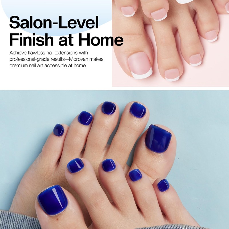 Morovan Nail Polygel Slip Solution: Salon-Grade Slip Liquid & Dual