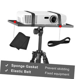 Operitacx Laptop Halterung mit Stativ Tray für Büro Zuhause Vielseitige Halterung für Notebook Kompatibel mit Gewinde