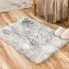 MIULEE Faux Fur Area Rugs Sheepskin Fluffy Mat Fleece Chair