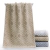 Pidada Hand Towels Set of 4 Diamond Pattern 100% Cotton