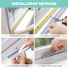 MOPMS Draft Stopper Sweep, Door Weatherproofing Stripping, Window Seal Strip