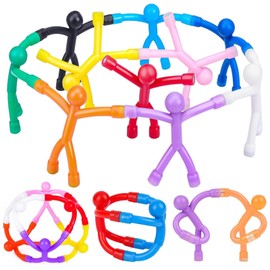 15 Pack Fridge Magnets Men, Mini Magnetic People, Small Colorful Magnetic Refrigerator, Funny Flexible Magnet Fun Magnets for Whiteboard, Cute Magnet for Fridge, School, Office